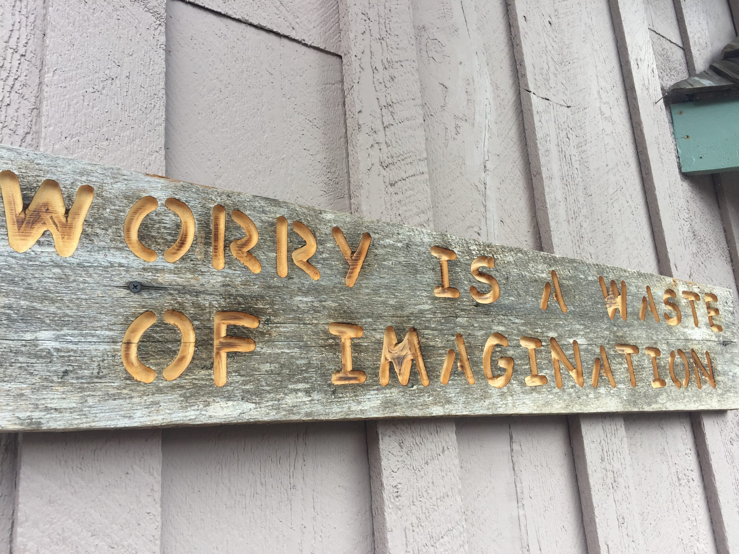 Never Not Amazed What, me worry? The Harpswell Anchor