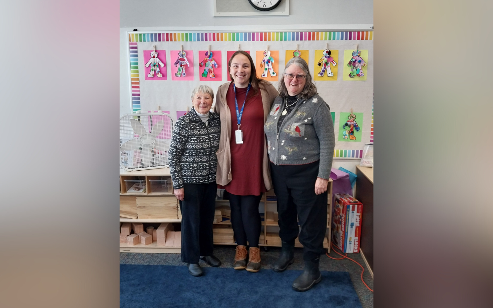 Retired educators present classroom grants